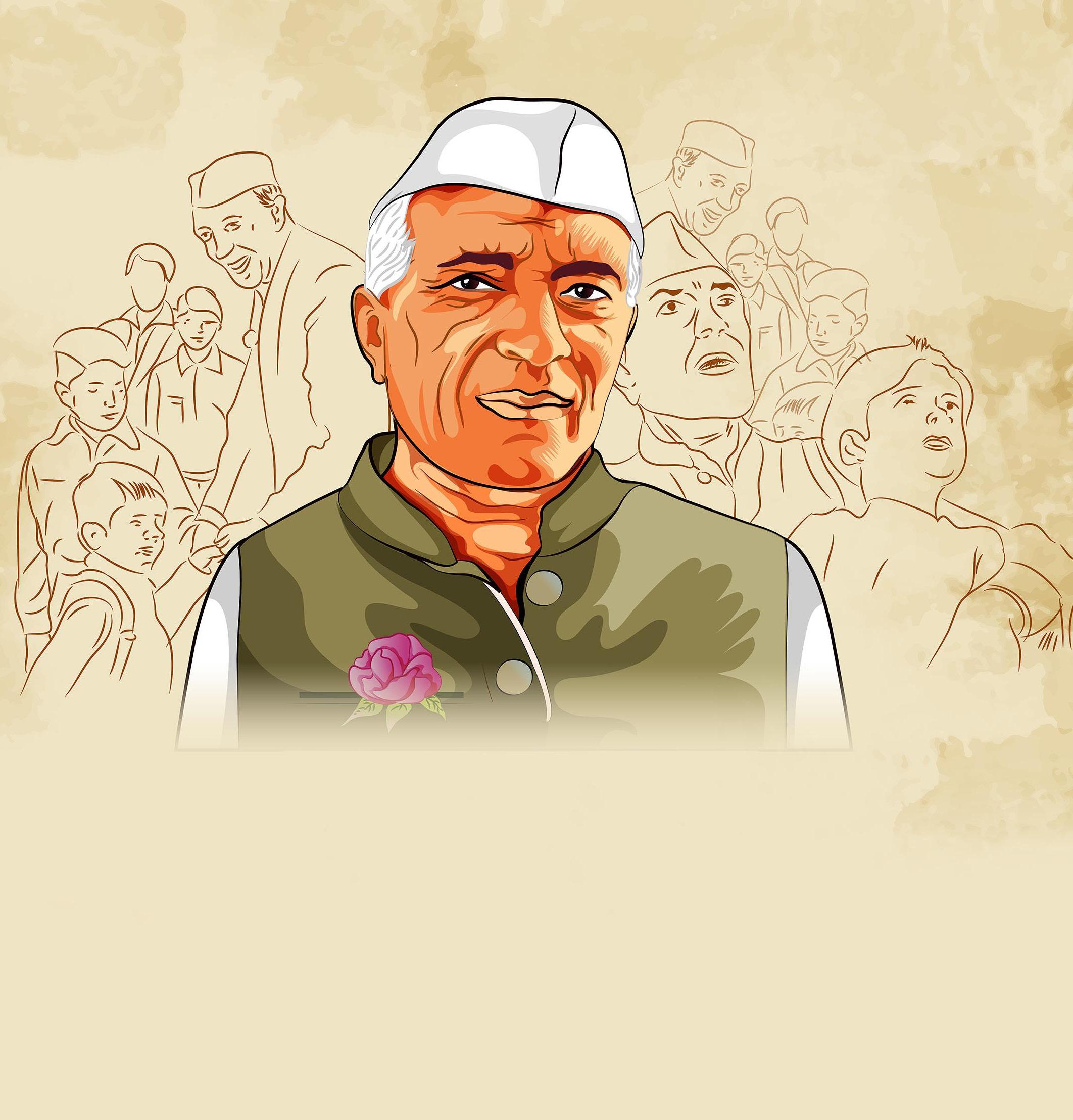 देश का भविष्य हैं बच्चेः पंडित नेहरू